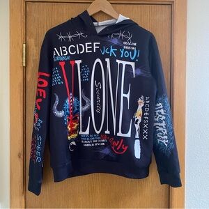 Graffiti Hoodie Sweatshirt